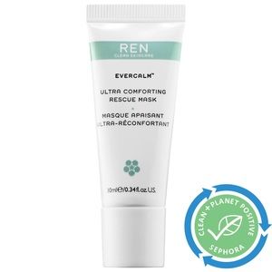 5/$25💜 Ren Clean Skincare Evercalm Ultra Comforting Rescue Mask 0.34 oz